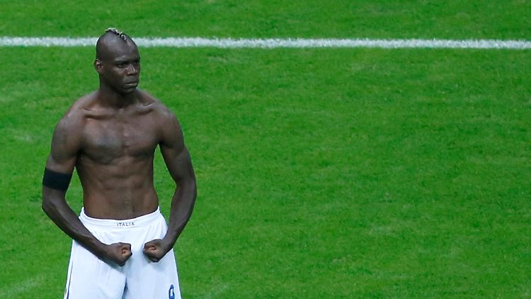 Mario Balotelli - der Alptraum der Deutschen.