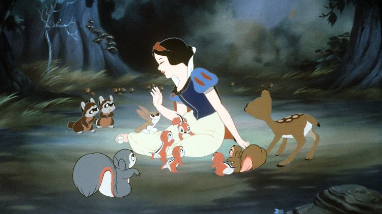 Grimms Märchen sind längst Weltkultur: Szene aus Walt Disneys "Schneewittchen und die sieben Zwerge". Der Film kam vor 75 Jahren, am 21. Dezember 1937 in den USA in die Kinos.