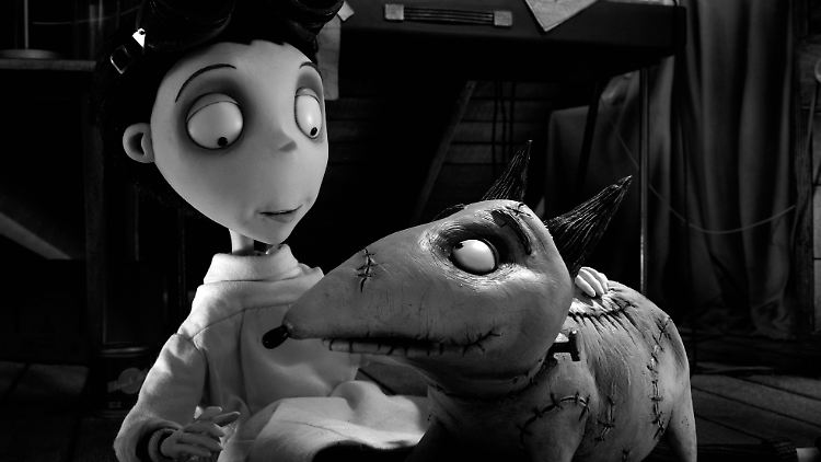 Der Herr und sein Geschöpf: Victor und Sparky in "Frankenweenie".