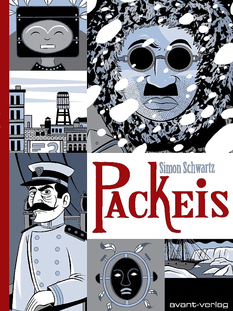 "Packeis" ist im Avant-Verlag erschienen, hat 176 Seiten und kostet 19,95 Euro (D).