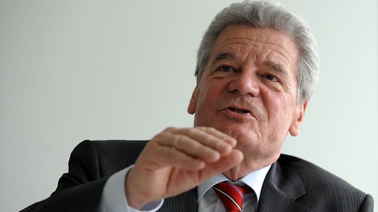 Bundespräsident Joachim Gauck.