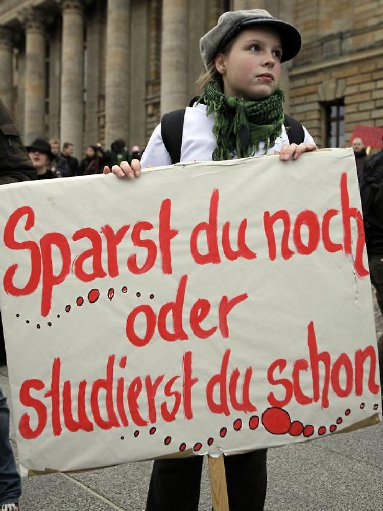 Gegen die Gebühren sind Studenten in ganz Deutschland auf die Straße gegangen - eine Flucht aus den Gebührenländern ist aber ausgeblieben.
