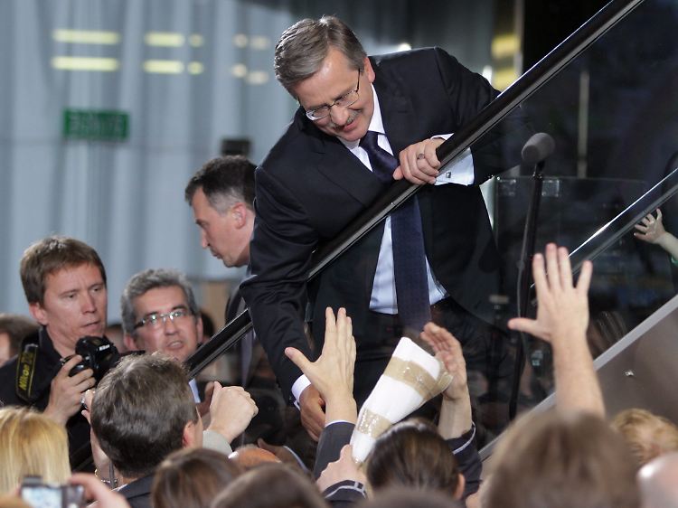 Komorowski gilt als wenig charismatisch, doch schätzt man seinen Pragmatismus.