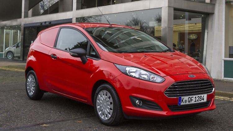 Der neue Ford Fiesta Van.