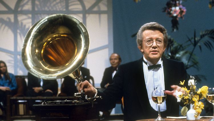 Dieter Thomas Heck im November 1984 in "Melodien für Millionen".