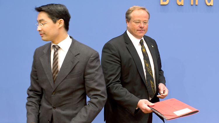 Das Verhältnis zwischen Rösler (l.) und Niebel gilt als schwierig.