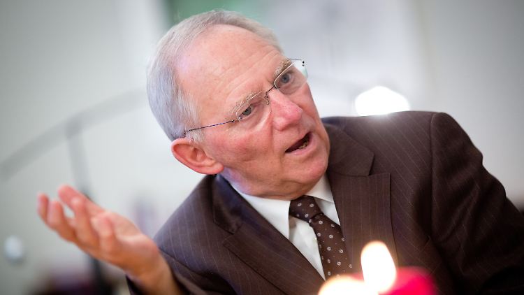 Gute Aussichten für 2013 sagt Schäuble voraus.