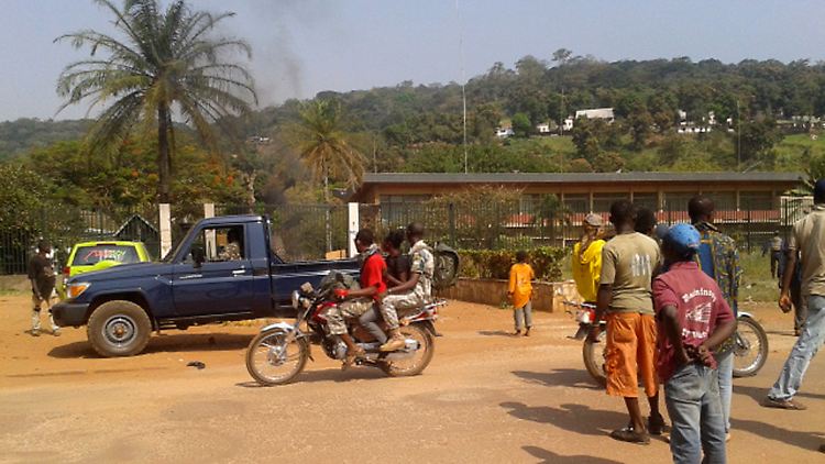 Von Frankreich und den USA kann die Regierung in Bangui offenbar keine Hilfe erwarten.