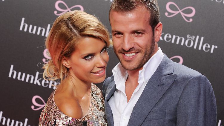 Traumpaar der Medien: Sylvie und Rafael van der Vaart.