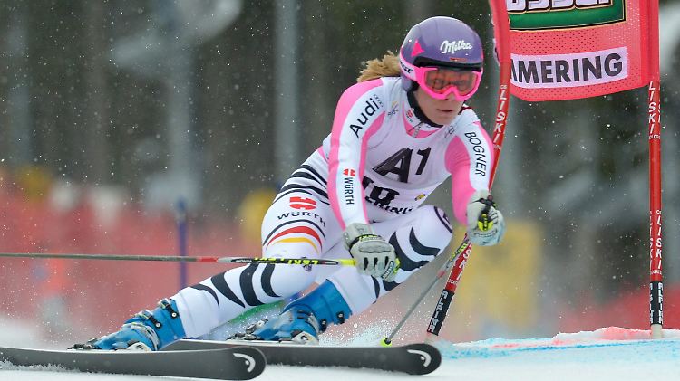Spitzenresultat: Maria Höfl-Riesch.