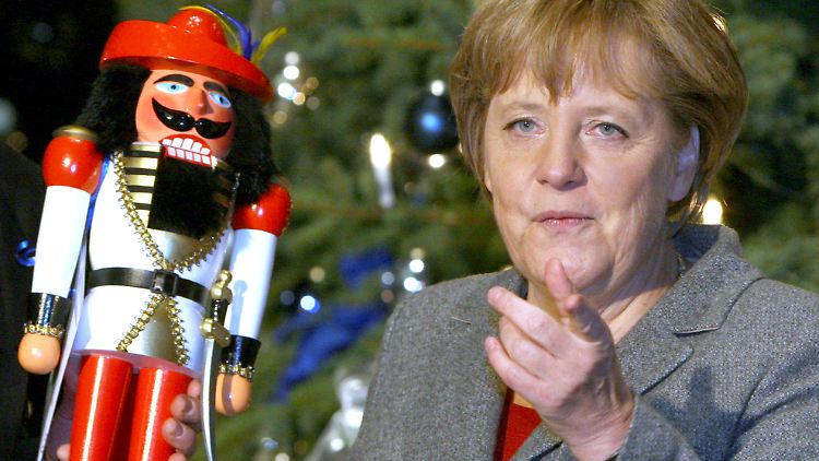 Auch wenn die Knacker Zähne zeigen, beherrscht die Kanzlerin das Geschehen.