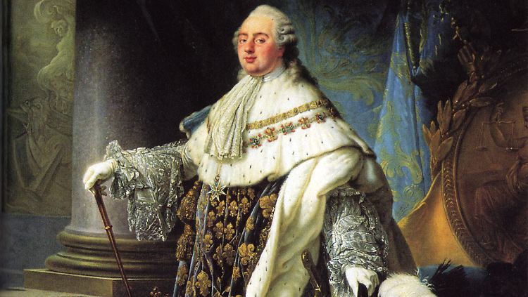 König Ludwig XVI auf einem Gemälde von Antoine Callet aus dem Jahr 1788.