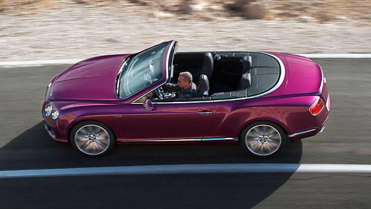 Der Continental GT Speed Convertible bringt es auf 625 PS.