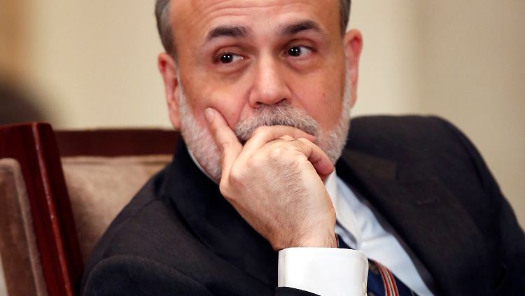 Ahnt er die Daten aus dem US-Arbeitsmarktbericht? Fed-Chef Ben Bernanke.