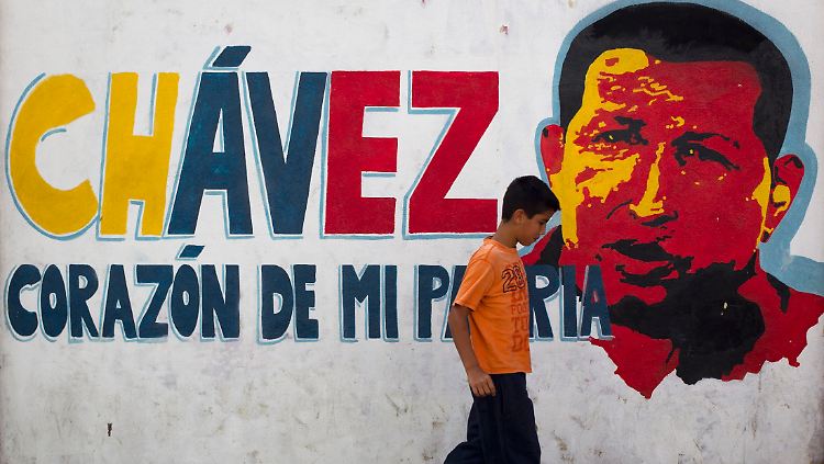 In den Straßen von Caracas.