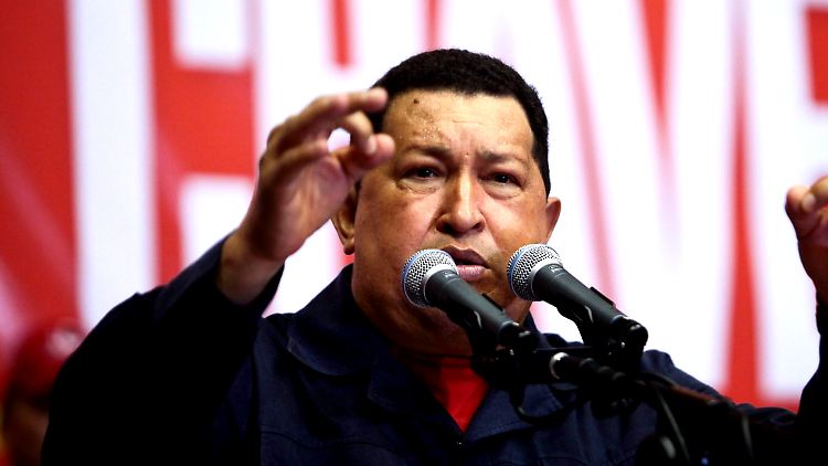 Venezuelas Präsident Hugo Chávez war im Oktober wiedergewählt worden.
