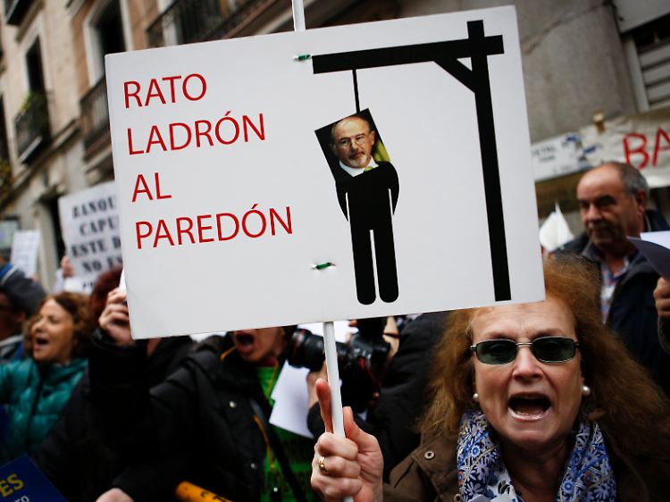 Rodrigo Rato lässt die Wellen in Spanien hoch schlagen.