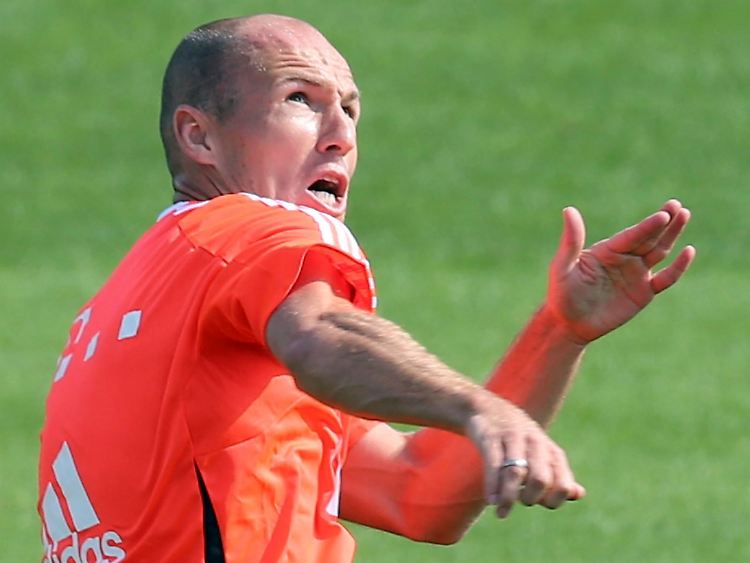 "Ich will hundert Prozent fit werden. Dann weiß der Trainer auch, was ich kann": Arjen Robben.