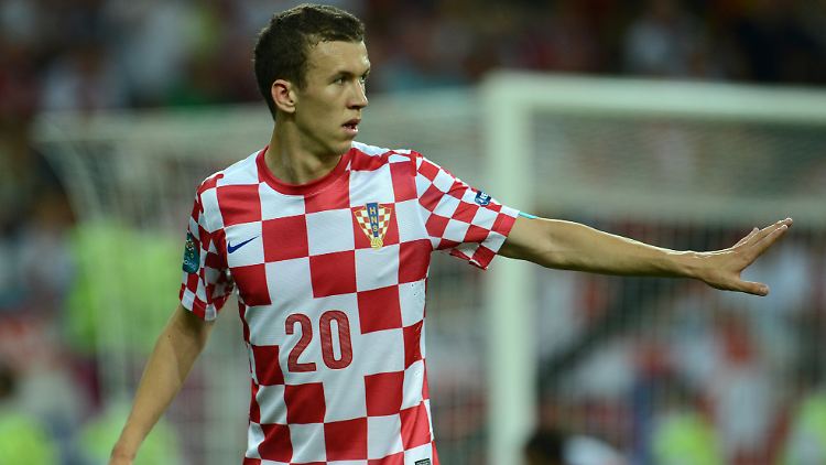 Nationalspieler ist er auch: Ivan Perisic für Kroatien bei der Europameisterschaft.