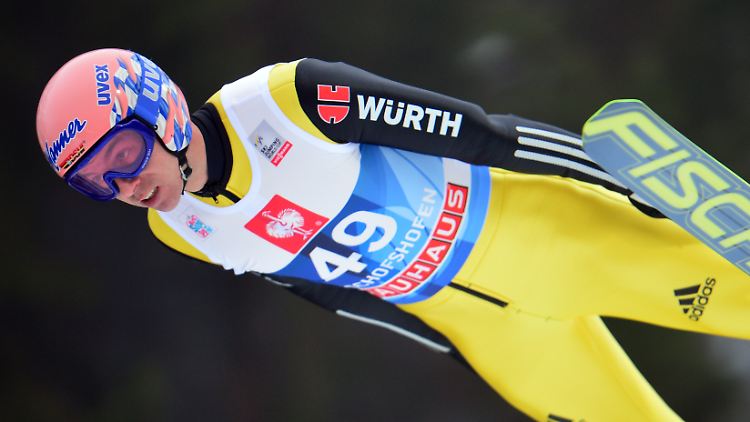 Michael Neumayer schafft einen Achtungserfolg.