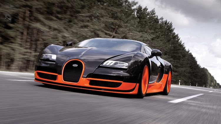 Super Sport: Mehr als 431 km/h schnell war dieser Bugatti Veyron als Sondermodell.