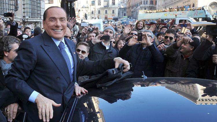 Silvio Berlusconi wähnt sich wieder auf der Siegerstraße.