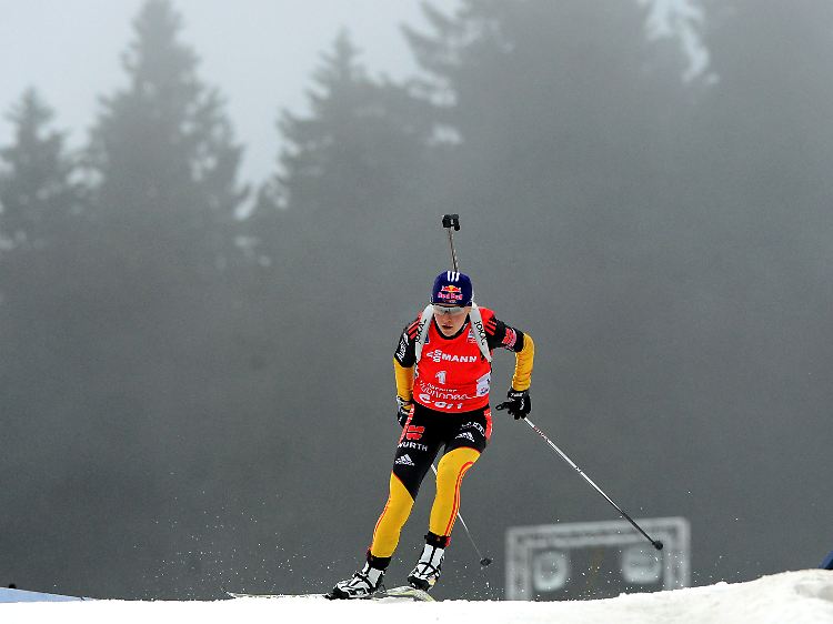 Läuferisch ist Gössner eine Klasse für sich, doch sie ist Biathletin, nicht Langläuferin.