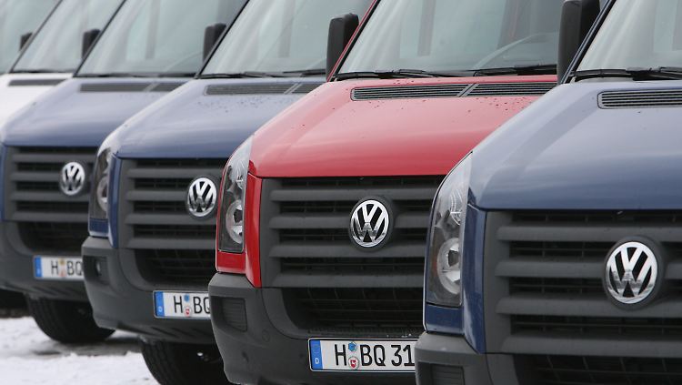 VW-Crafter-Lieferwagen