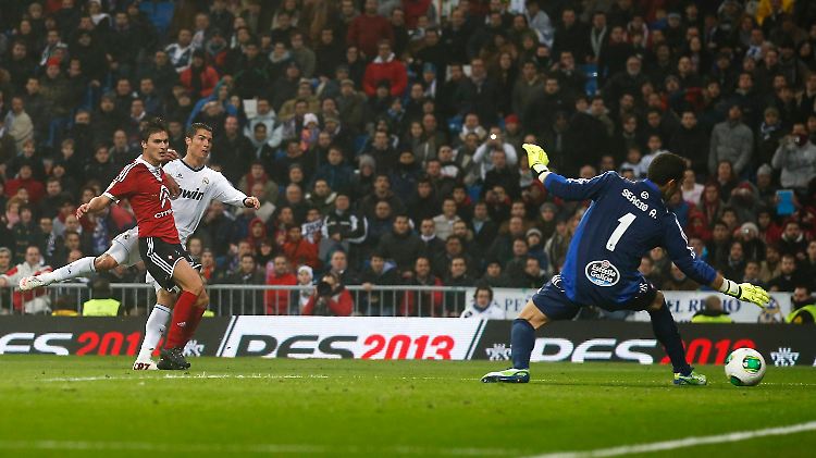 Ronaldo erzielt drei der vier Tore.