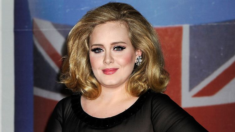 Adele bei den Brit Awards im Februar 2012.