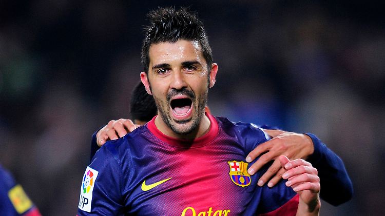 Doppeltorschütze: David Villa, FC Barcelona.