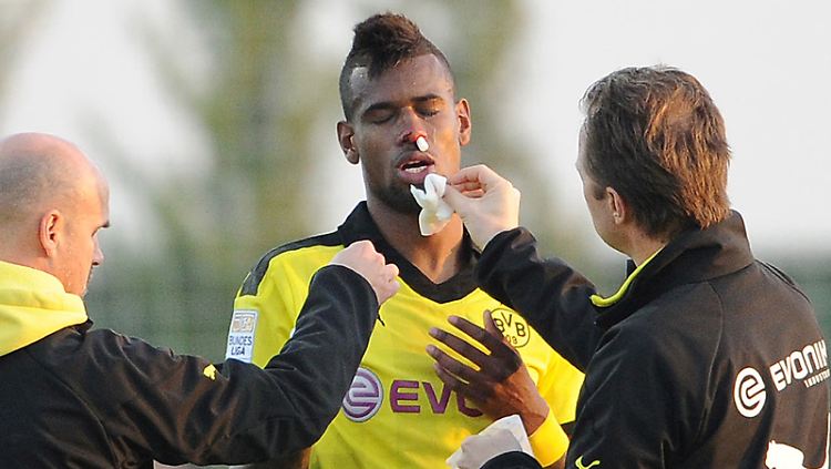 Es ist ja nicht das Bein: Felipe Santana.