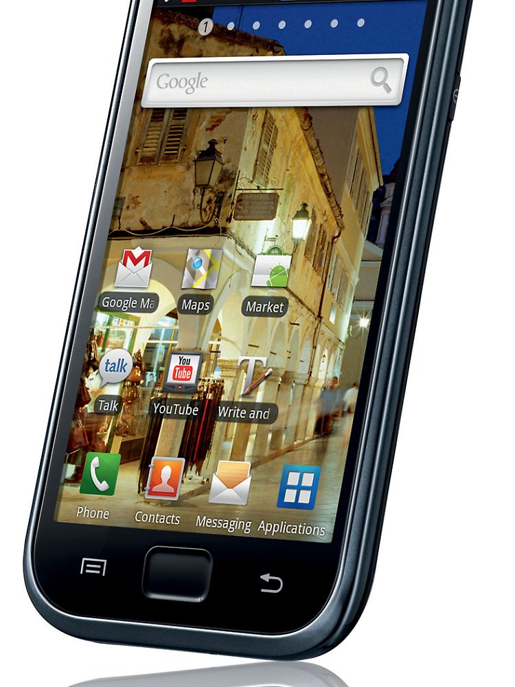 Das Galaxy S glänzt mit einem riesigen 4-Zoll-Super-AMOLED-Display und einer herausragenden Grafikleistung.