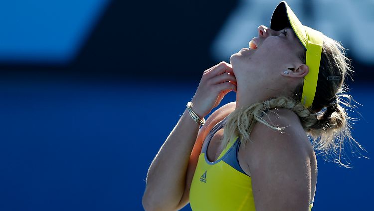 "Es ist schon Druck da": Angelique Kerber.