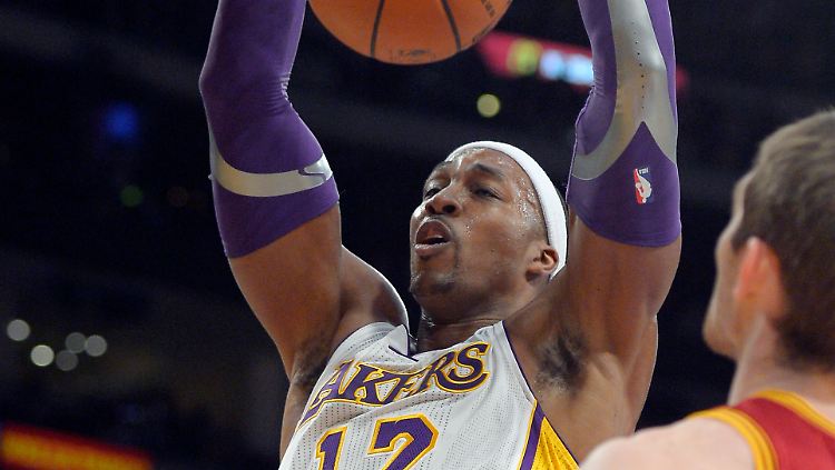 Rein damit: Dwight Howard, Los Angeles Lakers.