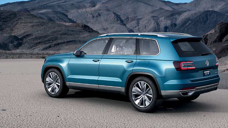 Optisch soll der CrossBlue an US-amerikanische SUV angelehnt sein.