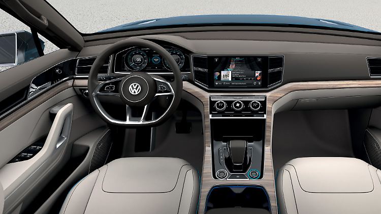 Mit Softtouchschaltern erleichtert VW im CrossBlue die Bedienung.