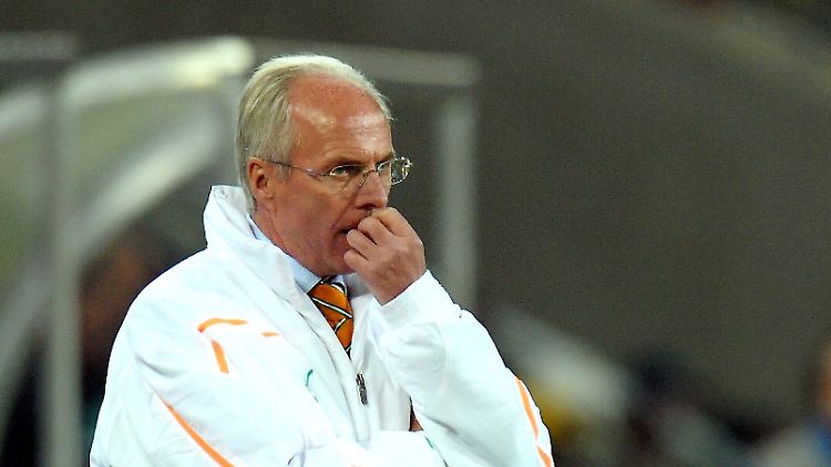 Sven-Göran Eriksson: Trainer-Ikone, die möglicherweise schon bald auf der Trainerbank von 1860 München Platz nimmt.
