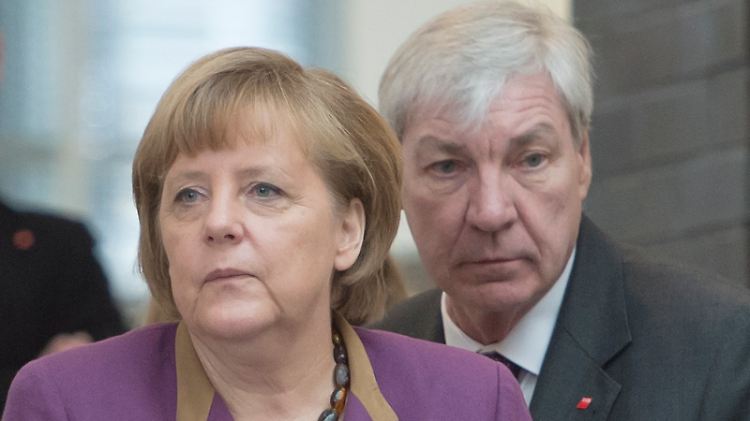 Kanzlerin Merkel und DGB-Chef Sommer.