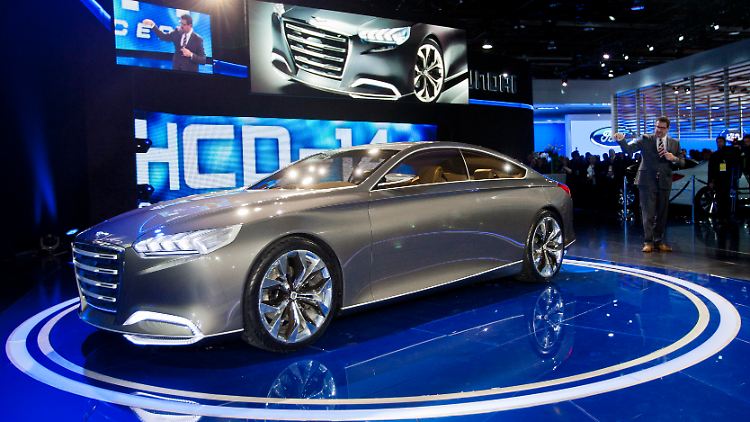 Mit der Studie HCD-14 gibt Hyundai nicht nur einen Ausblick auf die zukünftige Designsprache in den USA.