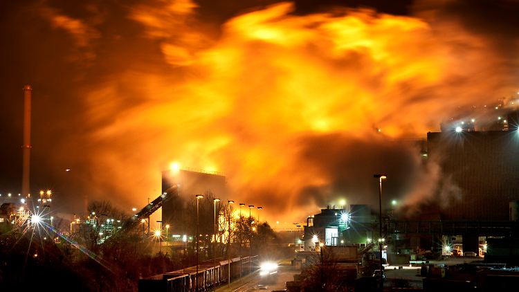 Stahlabstich bei ThyssenKrupp