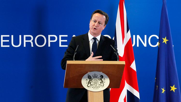 Cameron: "Der Mangel an demokratischer Verantwortlichkeit wird besonders akut in Großbritannien gespürt."