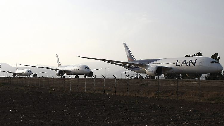 Chile: Dreamliner bleiben am Boden.