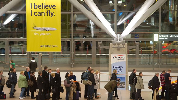 Hamburg Fuhlsbüttel kehrt zur Normalität zurück. 