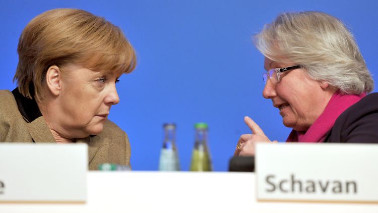 Angela Merkel verdankt Annette Schavan viel. 