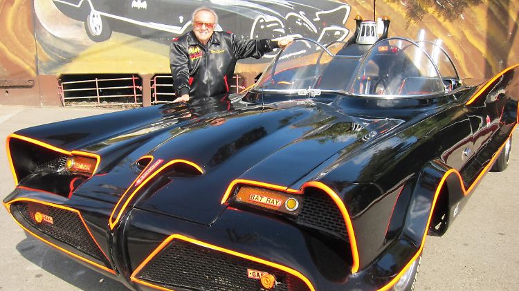 George Barris war es, der den Lincoln Futura zum Batmobil umbaute.