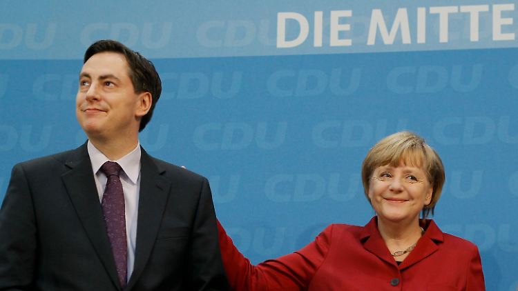 Die Kanzlerin hält weiter zu ihm: David McAllister am Tag danach in Berlin.
