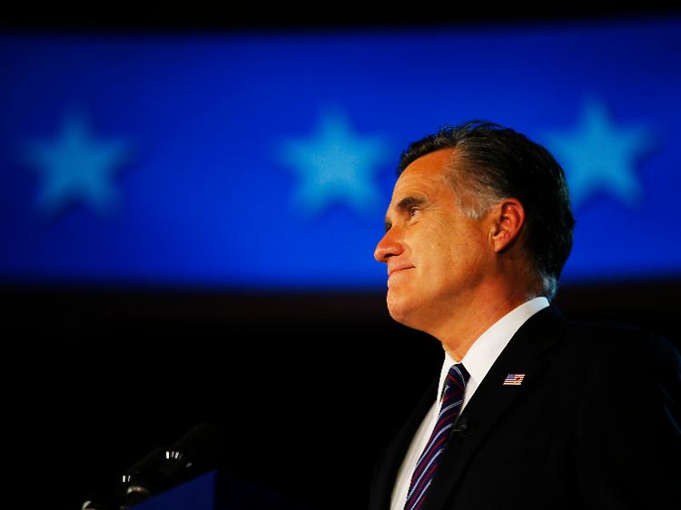 Viel fehlte nicht und es wäre sein großer Tag in Washington geworden: Mitt Romney, hier kurz nach der Wahlniederlage im vergangenen November.