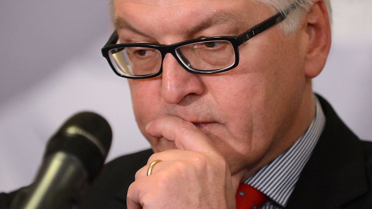 Sieht das deutsch-französische Verhältnis eher kritisch: SPD-Fraktionschef Steinmeier.