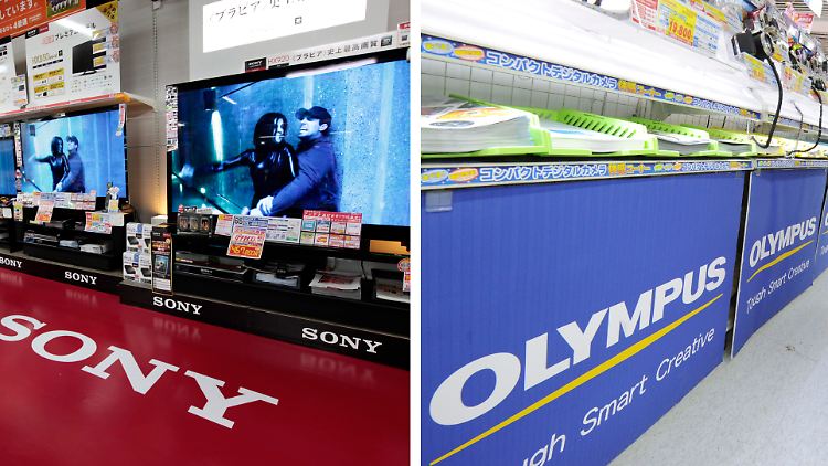Sony und Olympus: Zwei Werte, die am japanischen Aktienmarkt gegen den Trend zulegen können.